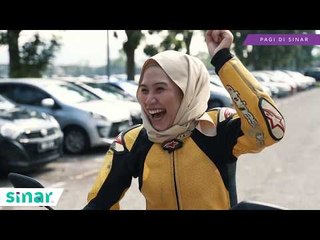 Pagi Di Sinar Lumba Motor Dengan Gadis Cub Prix, Nasha Eriedza