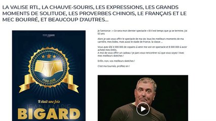 Jean-Marie Bigard met fin à sa carrière