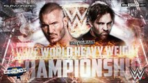 WWE 2K18 Dean Ambrose vs Randy Orton WWE Championship Match Survivor Series 2017