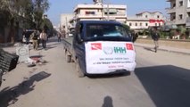 Suriye Afrin Kent Merkezine İhh'nın Yardımları Sürüyor