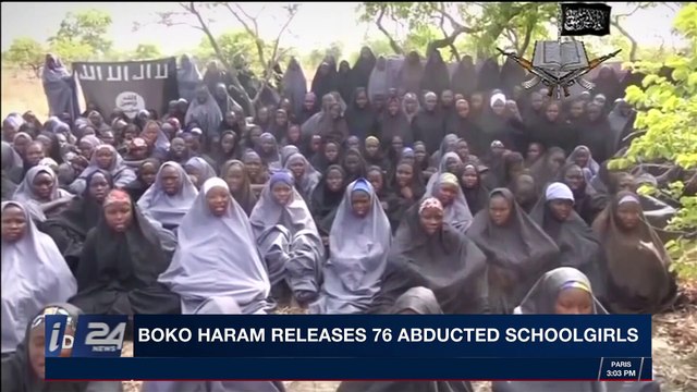 i24NEWS DESK | Taken Nigerian girls 'brought back' by Boko Haram | Wednesday, March 21st 2018