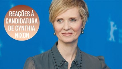 Reações à candidatura de Cynthia Nixon ao governo de NY