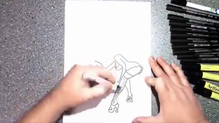 صفي النية .. رسم رهيييب