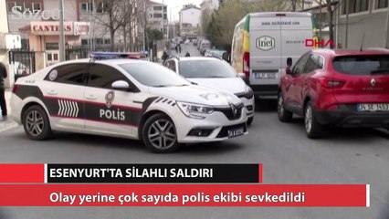Esenyurt’ta fabrikaya silahlı saldırı