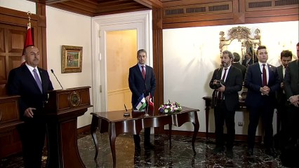 Çavuşoğlu: 'Zor şartlarda birlikte çalışmak, insanları yakınlaştırıyor' - ANKARA