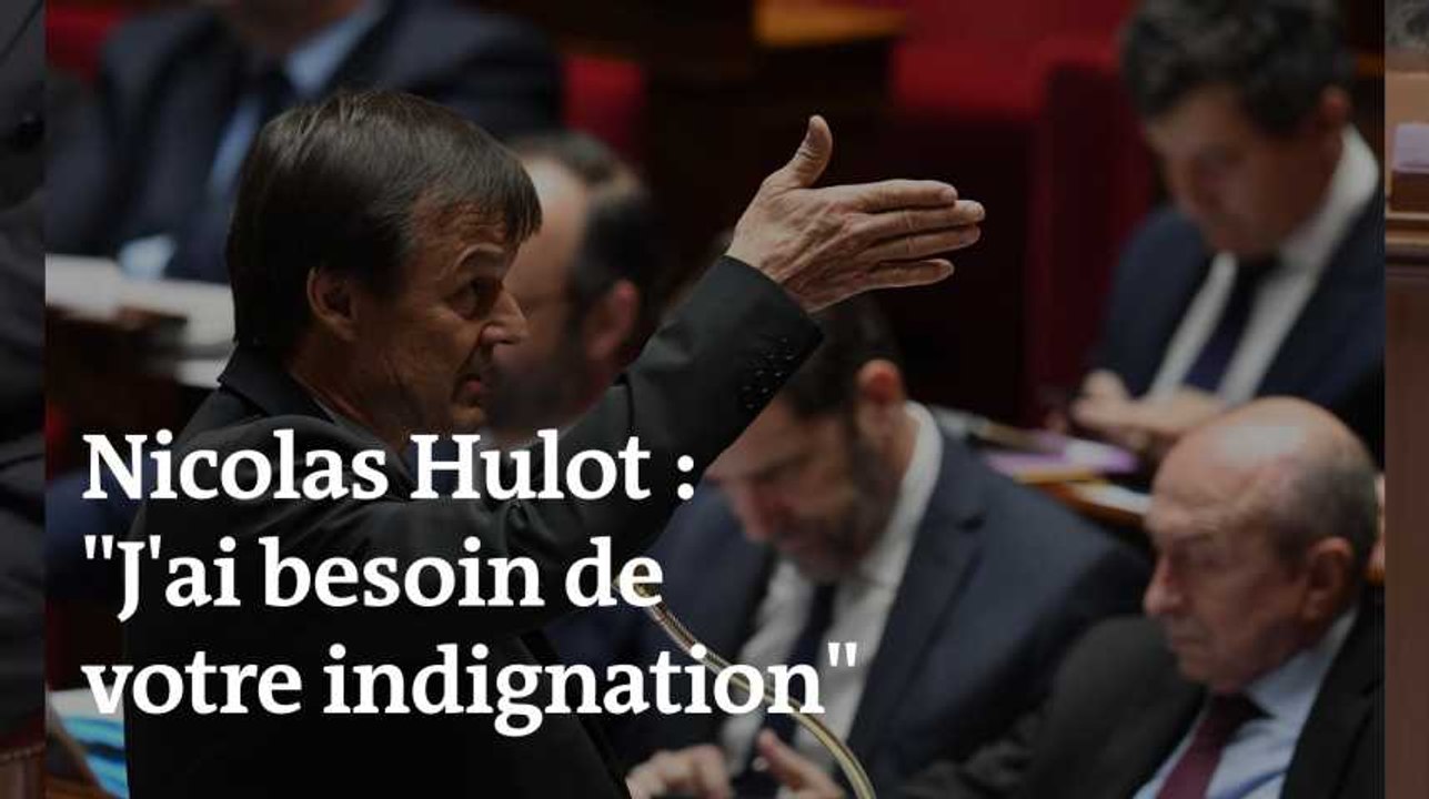 Biodiversité : « J’ai besoin de votre indignation », lance Nicolas Hulot à l’Assemblée nationale