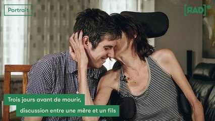 Trois jours avant de mourir, discussion entre une mère et un fils