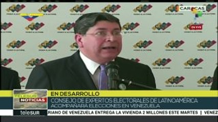 Consejo de Expertos Latinoamericanos acompañará elección de Venezuela