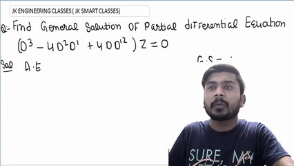 PDE #21 Find General Solution of Homogeneous Partial Linear Differential EquationCF and PI in Hindi