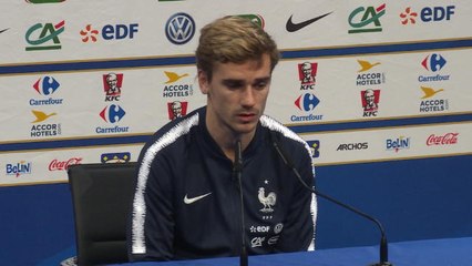 Bleus - Griezmann: Giroud et Mbappé, "ça n'a rien à voir"