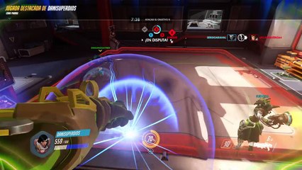 Overwatch jugada destacada con pharah