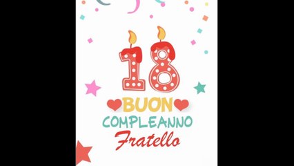 Auguri 18 anni