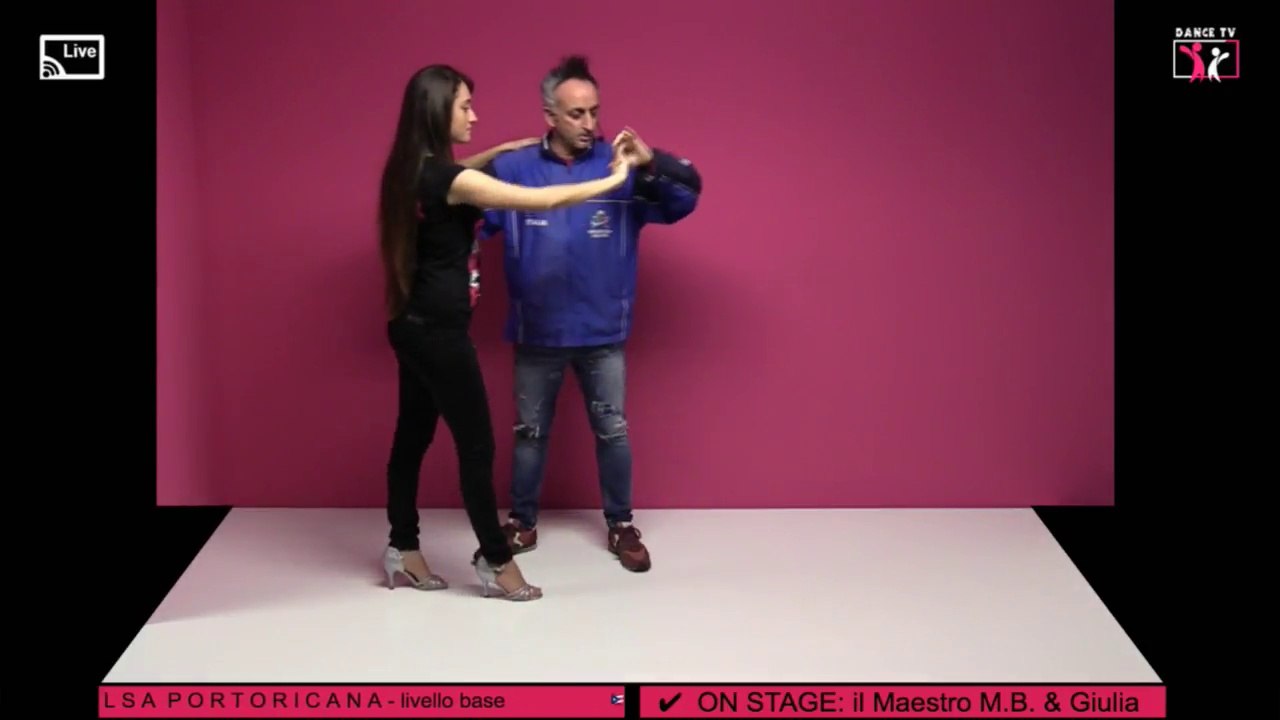 LIVE SALSA PORTORICANA 1 -ISCRIVITI x RICEVERE UN TUTORIAL GRATUITO