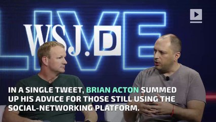 Even the Co-Founder of WhatsApp Wants You to Delete Facebook