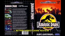 Jurassic Park on SEGA Megadrive! (Retro Video Game Review) (March 2018) (HQ)