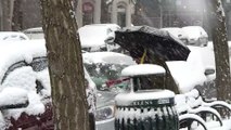 Kar yağışı hayatı olumsuz etkiledi - NEW YORK