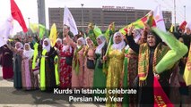 Thousands of Kurds celebrate Nowruz in Istanbul