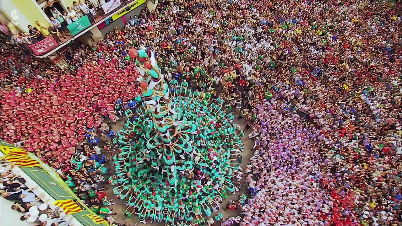 Catalogne, le défi des pyramides humaines