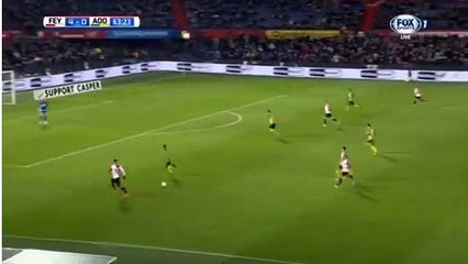 Dylan Vente Goal - Feyenoord  vs ADO Den Haag 4-0 21/03/2018