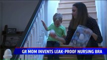 Mom Invents Leak-Resistant Nursing Bra