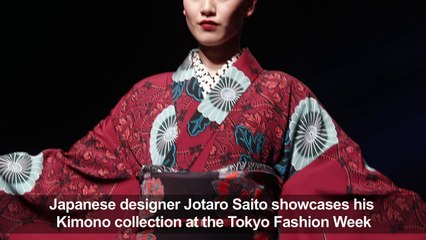Tokyo Fashion Week showcases the Kimono