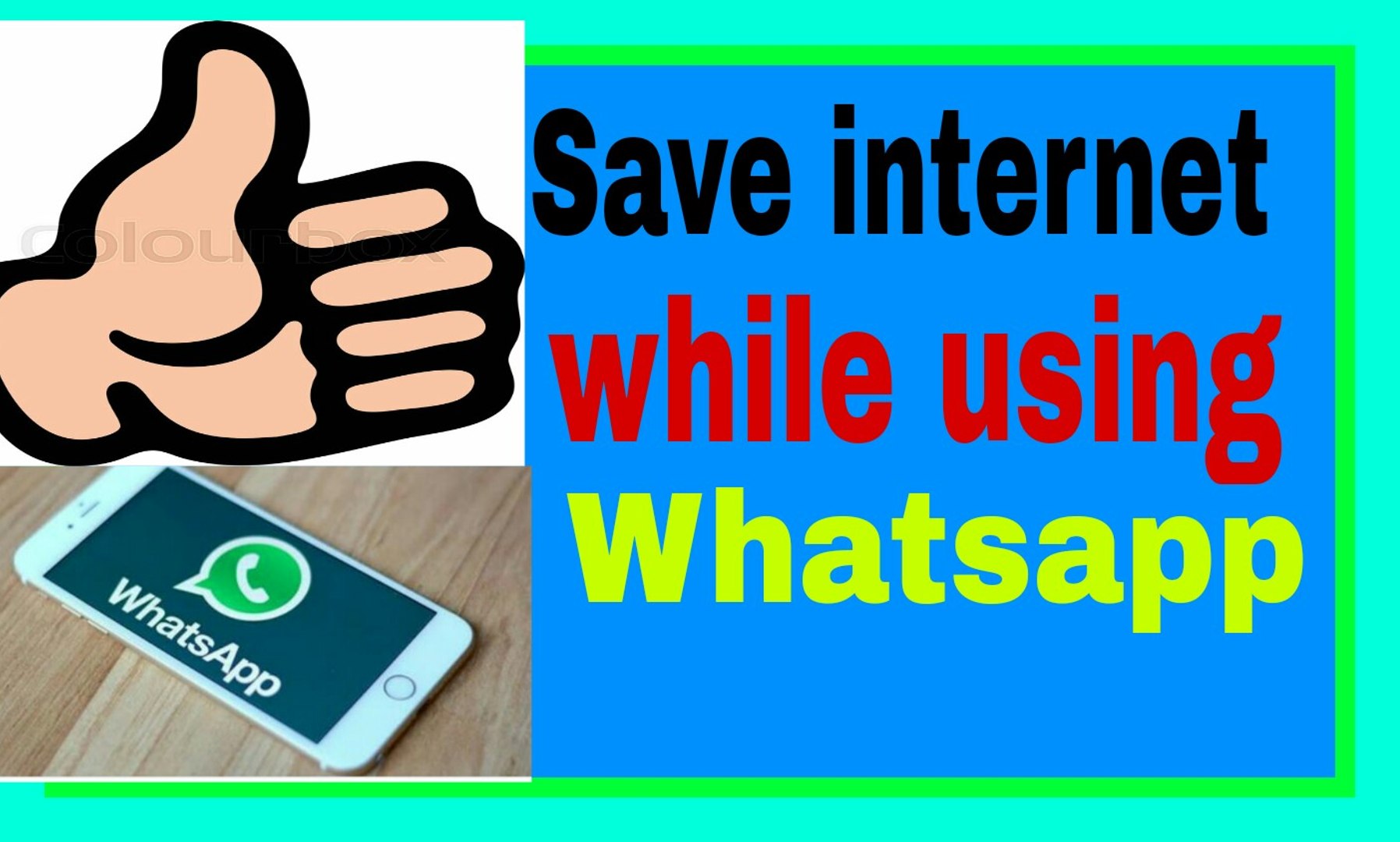 ⁣How to save internet