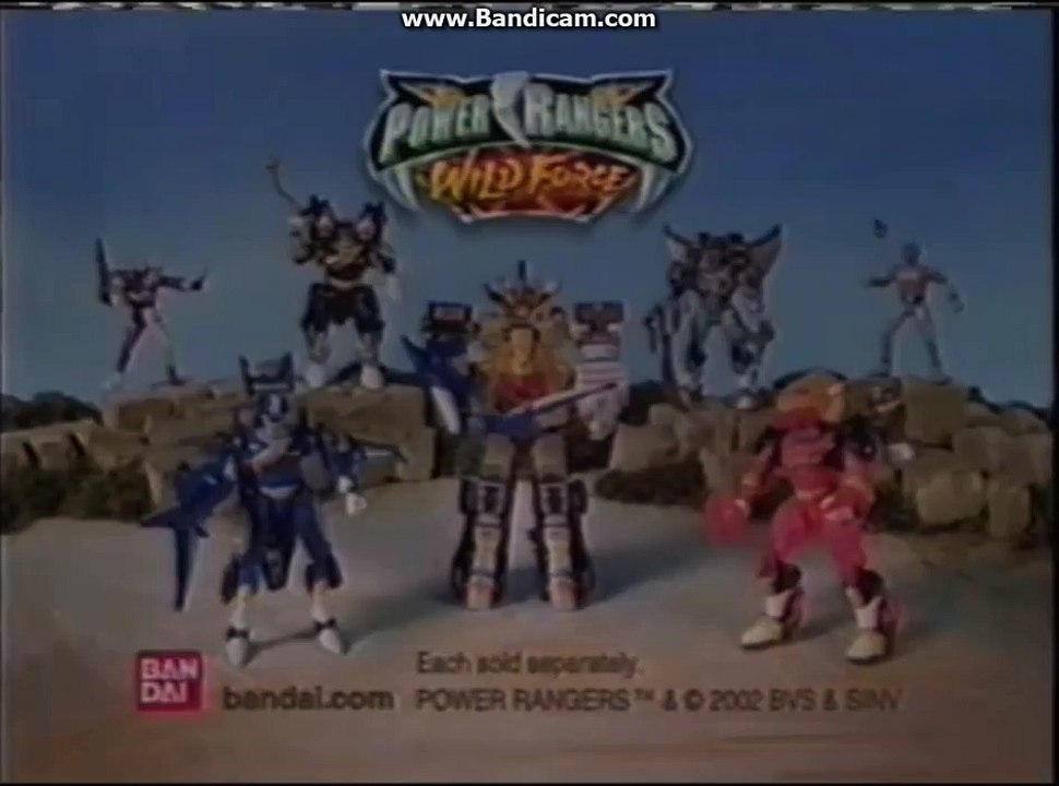 Powers Rangers Wild Force We Will Be Right Back Bumper #1