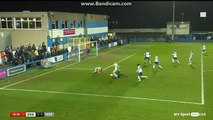 C.Newton goal Barrow /1-1/ Hartlepool United