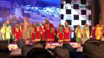 Girls dancing in Balochi cultural program in Muscat Oman