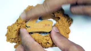 DIY How to make Bunny from Kinetic Sand| Oddly Satisfying Sand Cutting ~ ASMR