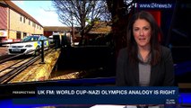 PERSPECTIVES | UK FM: World Cup-Nazi Olympics analogy is right | Wednesday, March 21st 2018