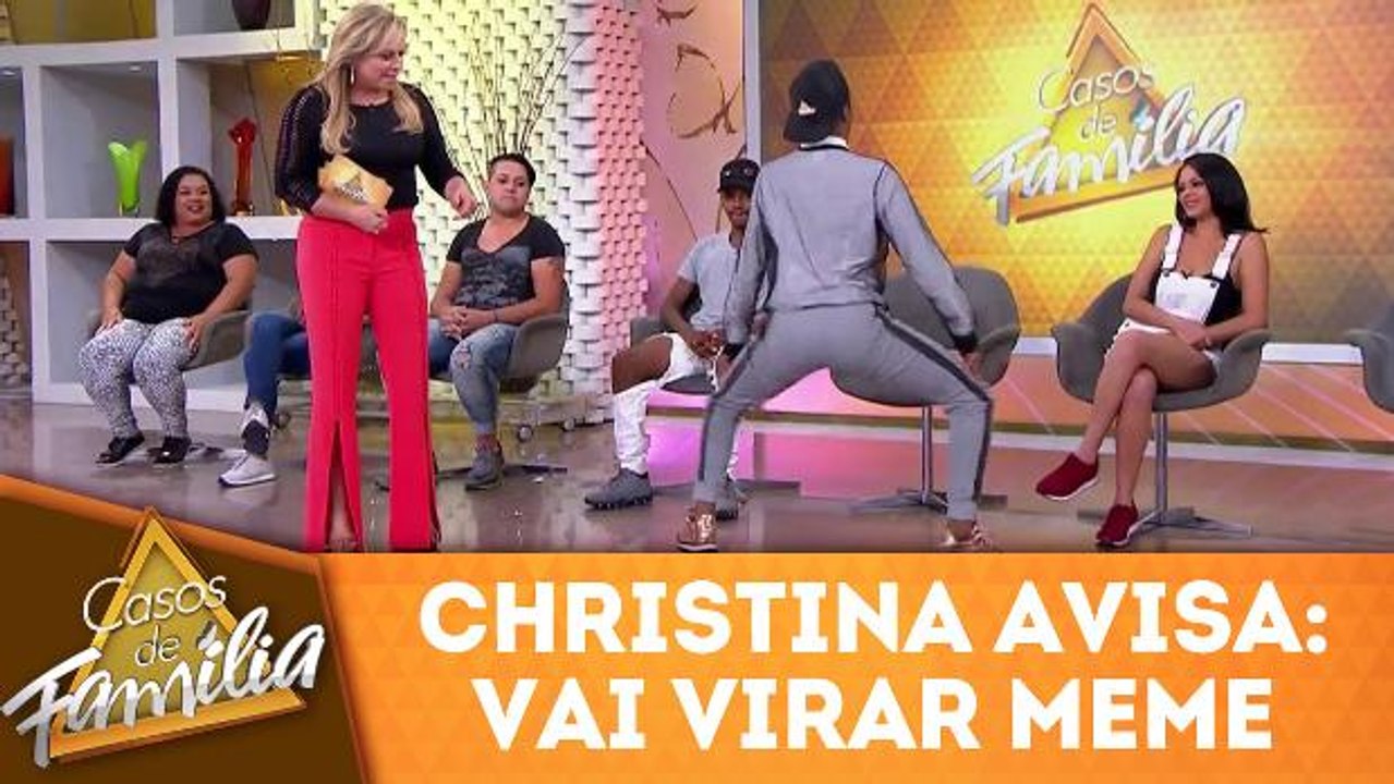 Christina avisa: vai virar meme