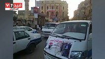 مسيرة حاشدة تجوب شوارع بنى سويف بالسيارات لتأييد السيسى