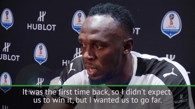 Usain Bolt laments Man United's Champions League exit