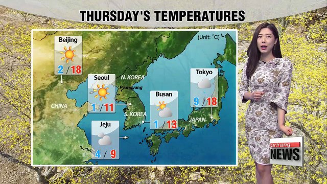 Cold morning, daily highs return to seasonal averages _ 032218