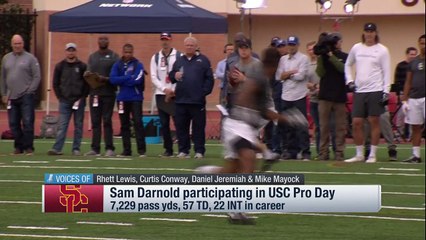 Sam Darnold highlights | USC pro day 2018