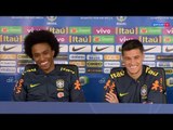 OLHA O QUE WILLIAN E COUTINHO FALARAM NA COLETIVA (21/03/2018)