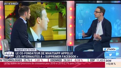 Regard sur la Tech: le co-fondateur de WhatsApp appelle les internautes à "supprimer Facebook" - 21/03