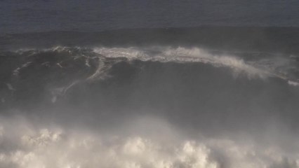 Adrénaline - Surf : 2018 Ride of the Year Entry- Sebastian Steudtner at Nazar�