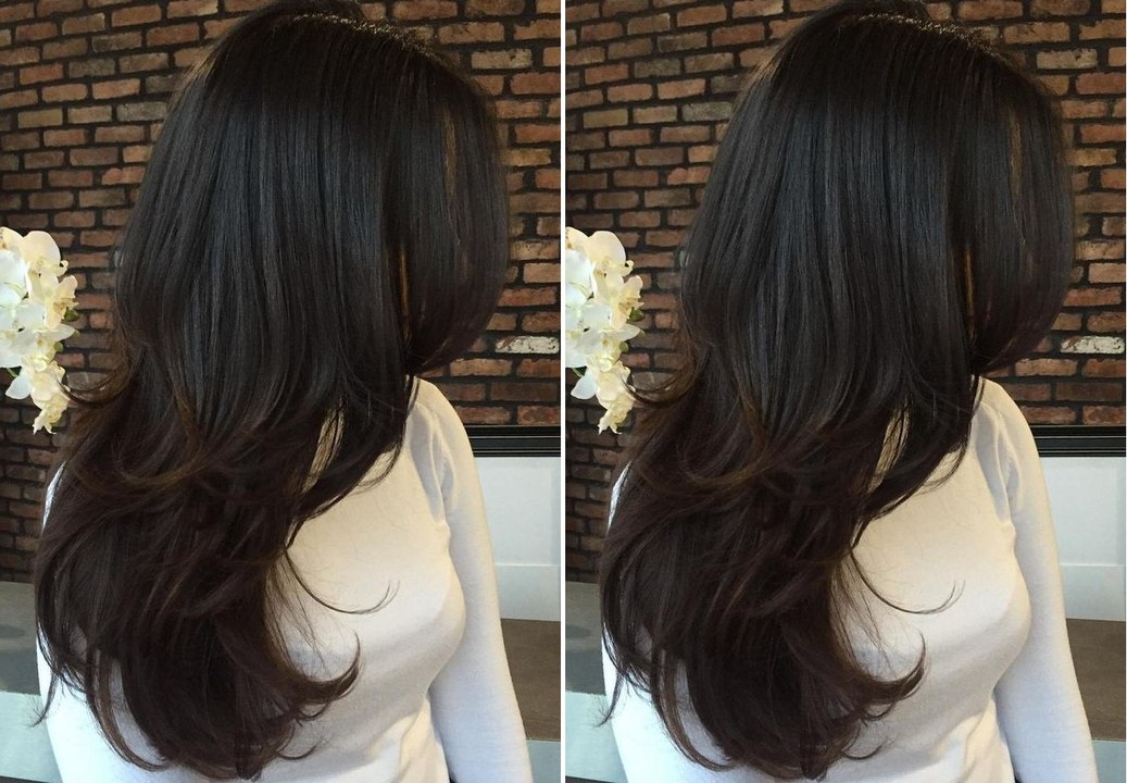 How-to: Long Layered haircut tutorial step by step