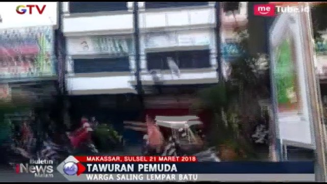 Gara-Gara Rebutan Wanita, 2 Kelompok Warga di Makassar Terlibat Tawuran