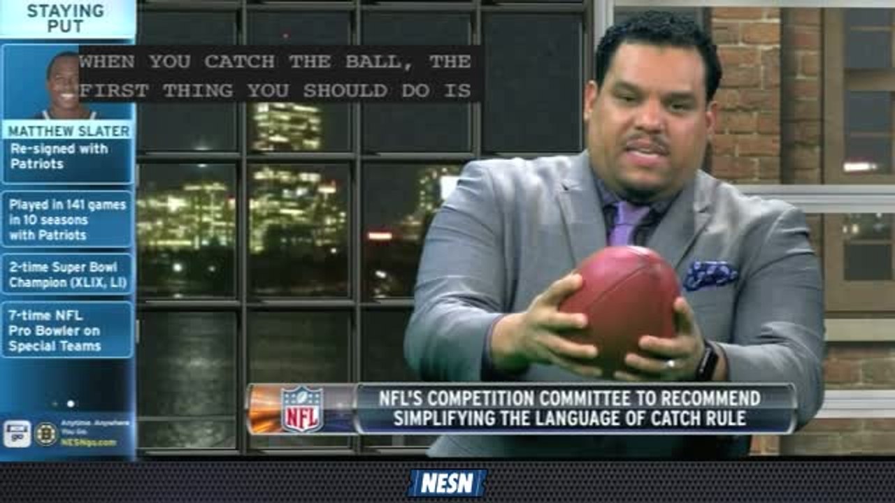 NESN Sports Today: National Football League Proposes New Catch Rule