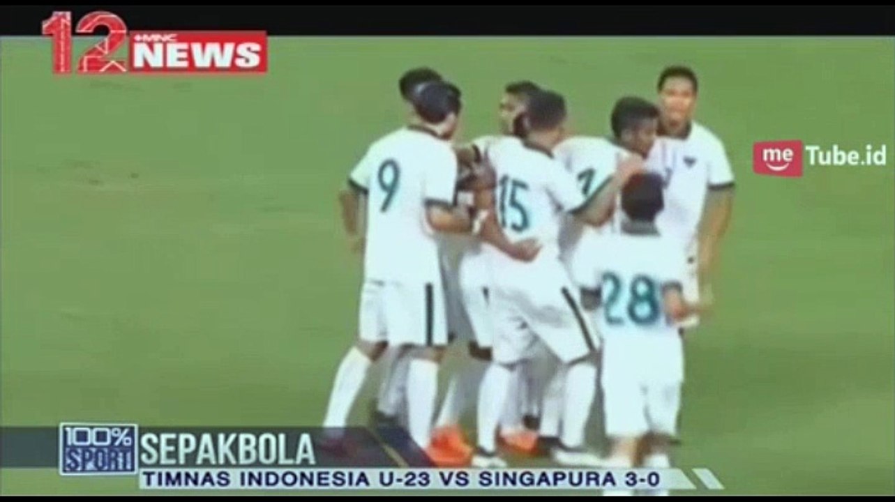 Garuda Muda Bungkam Tuan Rumah Singapura
