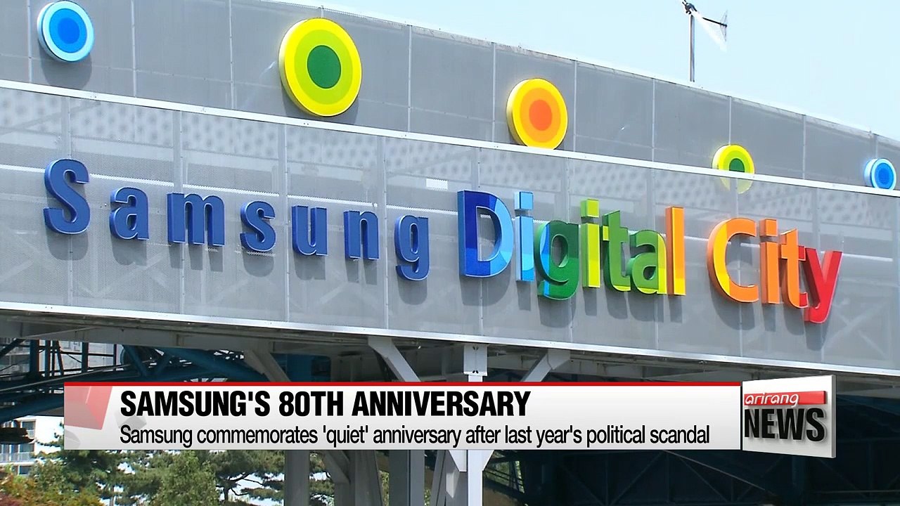 Samsung to spend quiet 80th anniversary