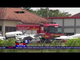 KNKT Investigasi Penyebab Pesawat Jatuh -NET5