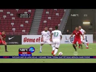TIMNAS U 23 Menang Telak Melawan Tuan Rumah Di Singapura -NET24