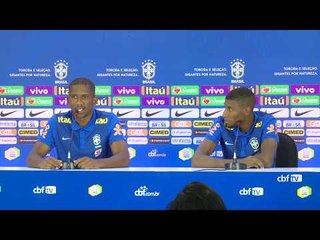 Seleção Brasileira Sub-20: Coletiva com Jonas Toró e Emerson