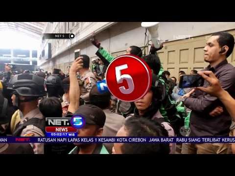 Demo Pengemudi Online, Pengemudi Tuntut Cairkan Bonus & Insentif -NET5
