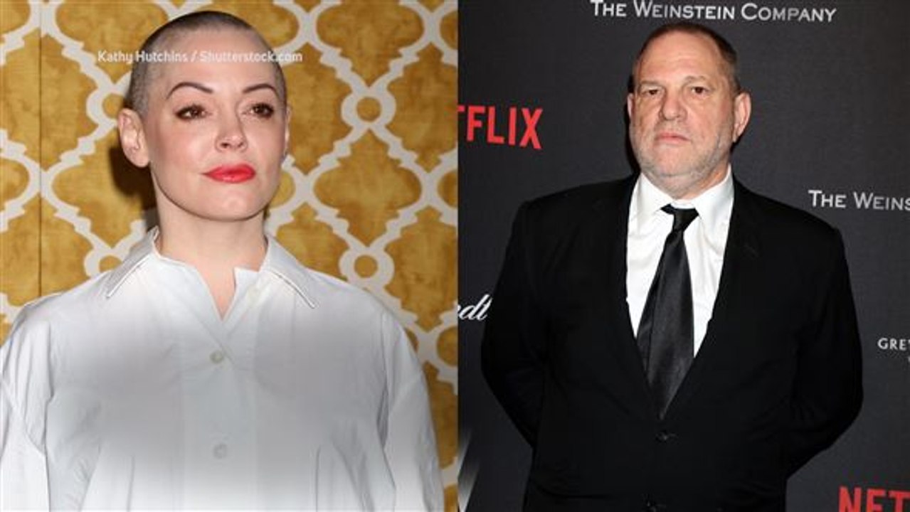 Drohung? rose mcgowans geburtstagsgrüße an weinstein