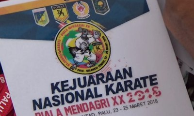 675 Karateka Ikut Kejurnas Piala mendagri di Palu